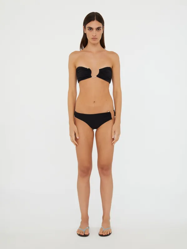 Ruched Crescent Side Brief sold by Christopher Esber