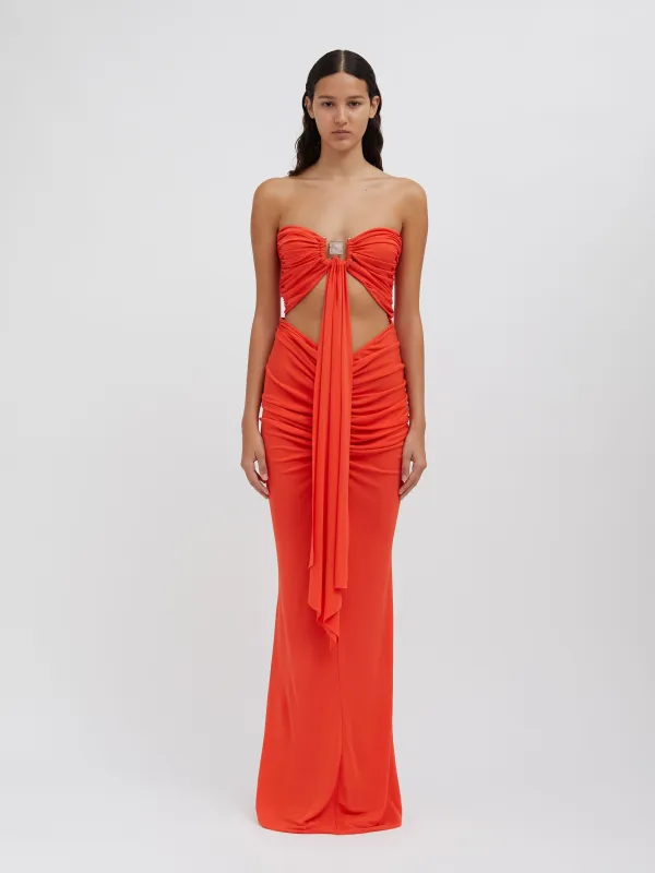 Bezel Quartz Disconnect Dress sold by Christopher Esber