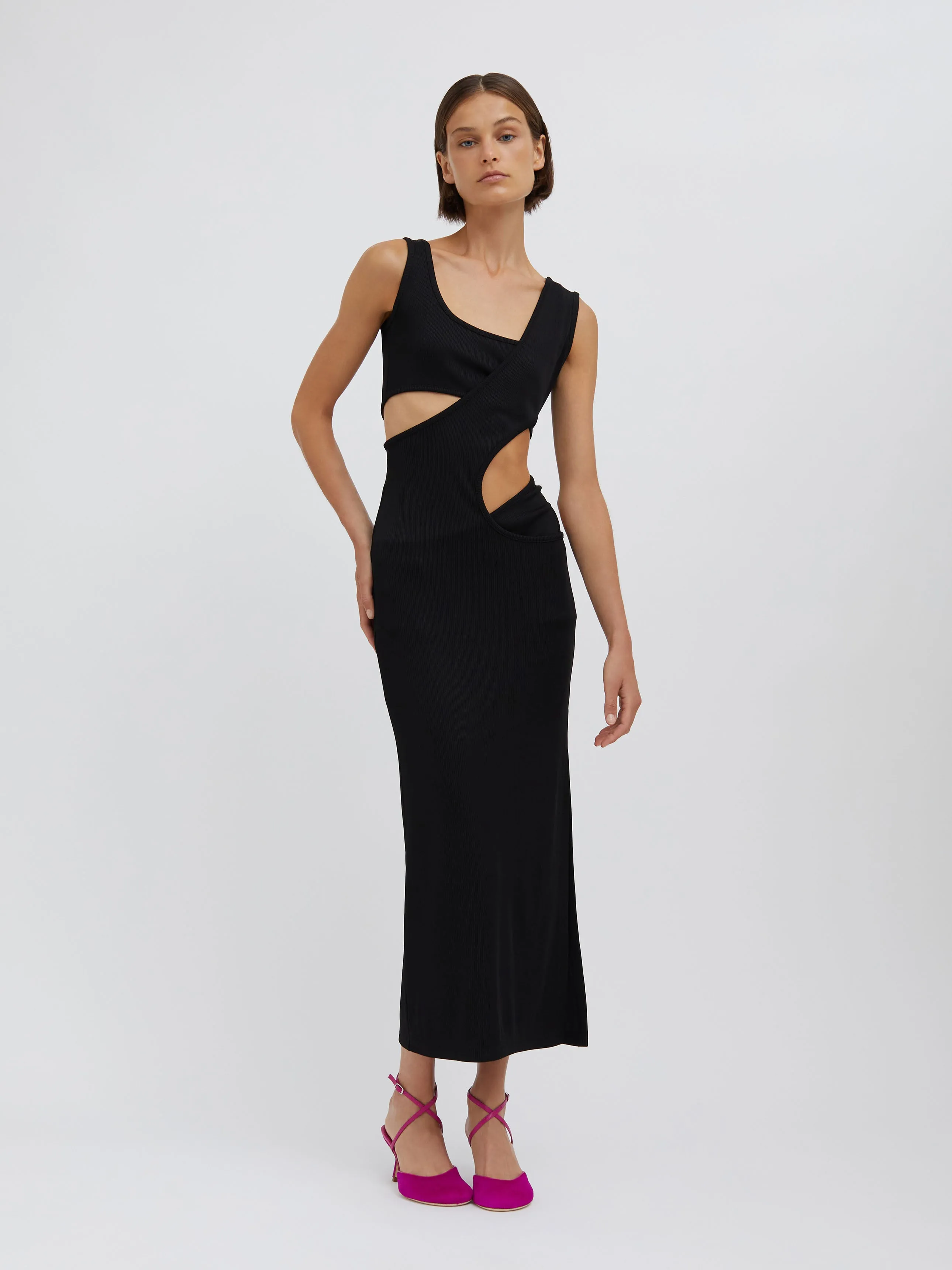 Overlapped Tank Dress sold by Christopher Esber product image thumbnail 3