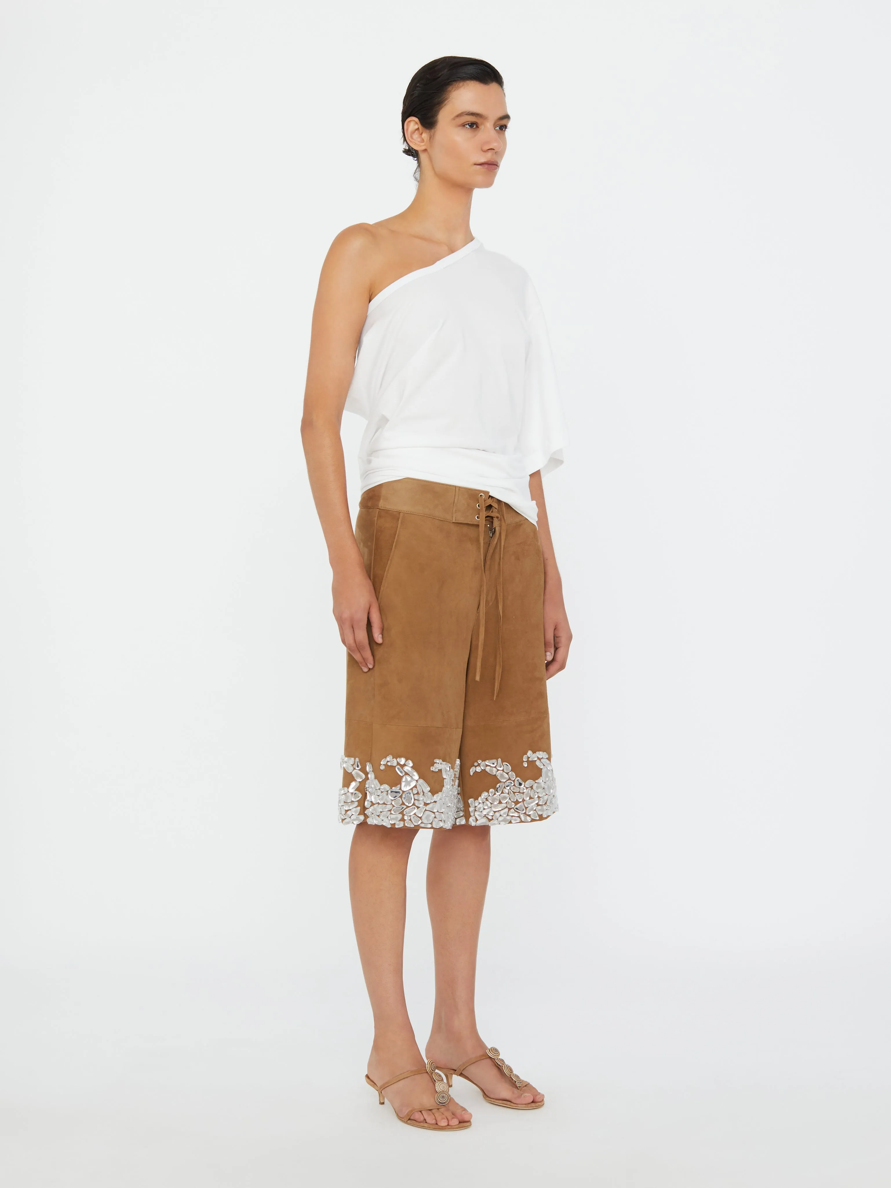 One Shoulder Draped Tee sold by Christopher Esber product image thumbnail 3