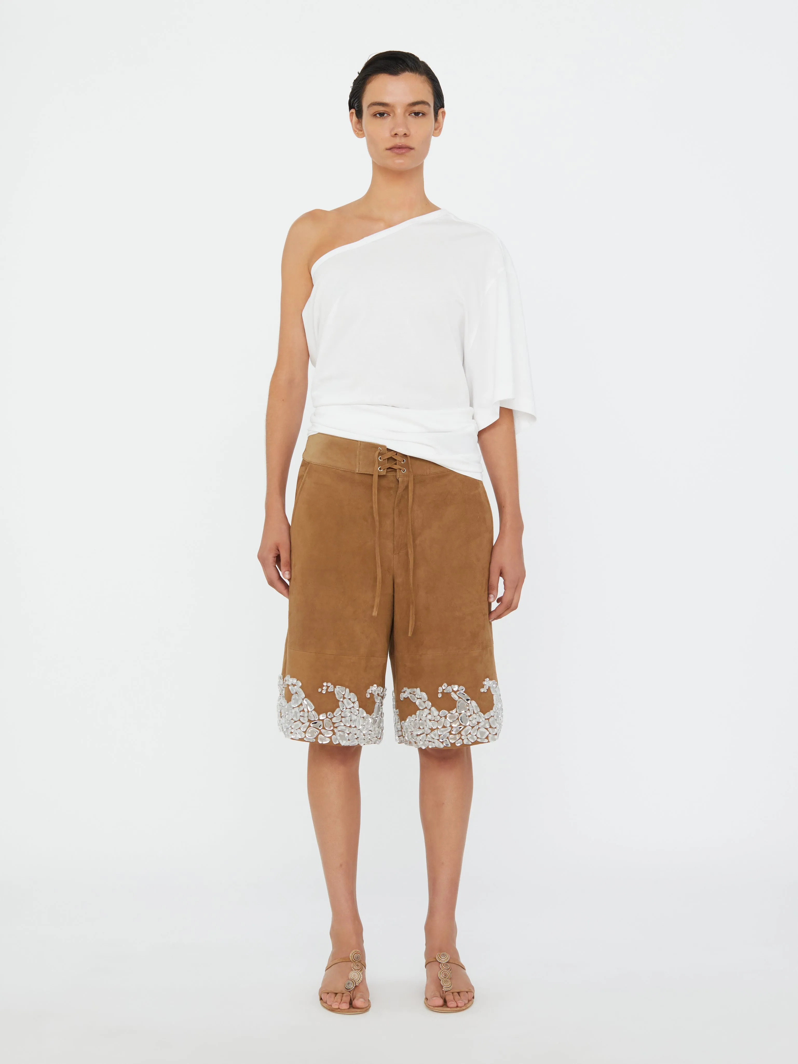 One Shoulder Draped Tee sold by Christopher Esber product image thumbnail 2