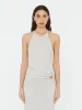 Imber Metallic Halter Top sold by Christopher Esber