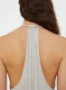 Imber Metallic Halter Top sold by Christopher Esber