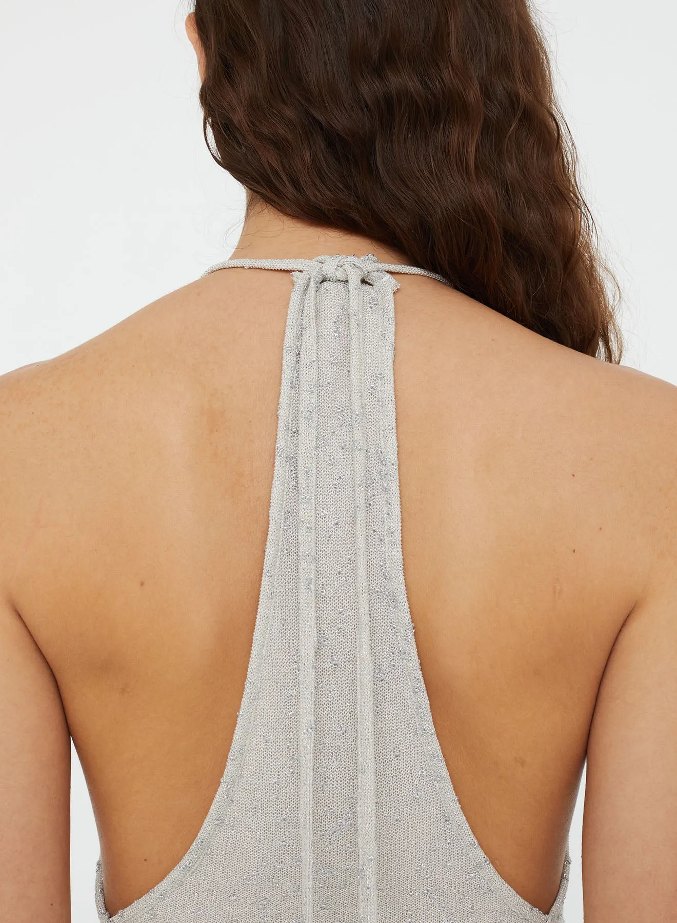 Imber Metallic Halter Top sold by Christopher Esber product image thumbnail 5