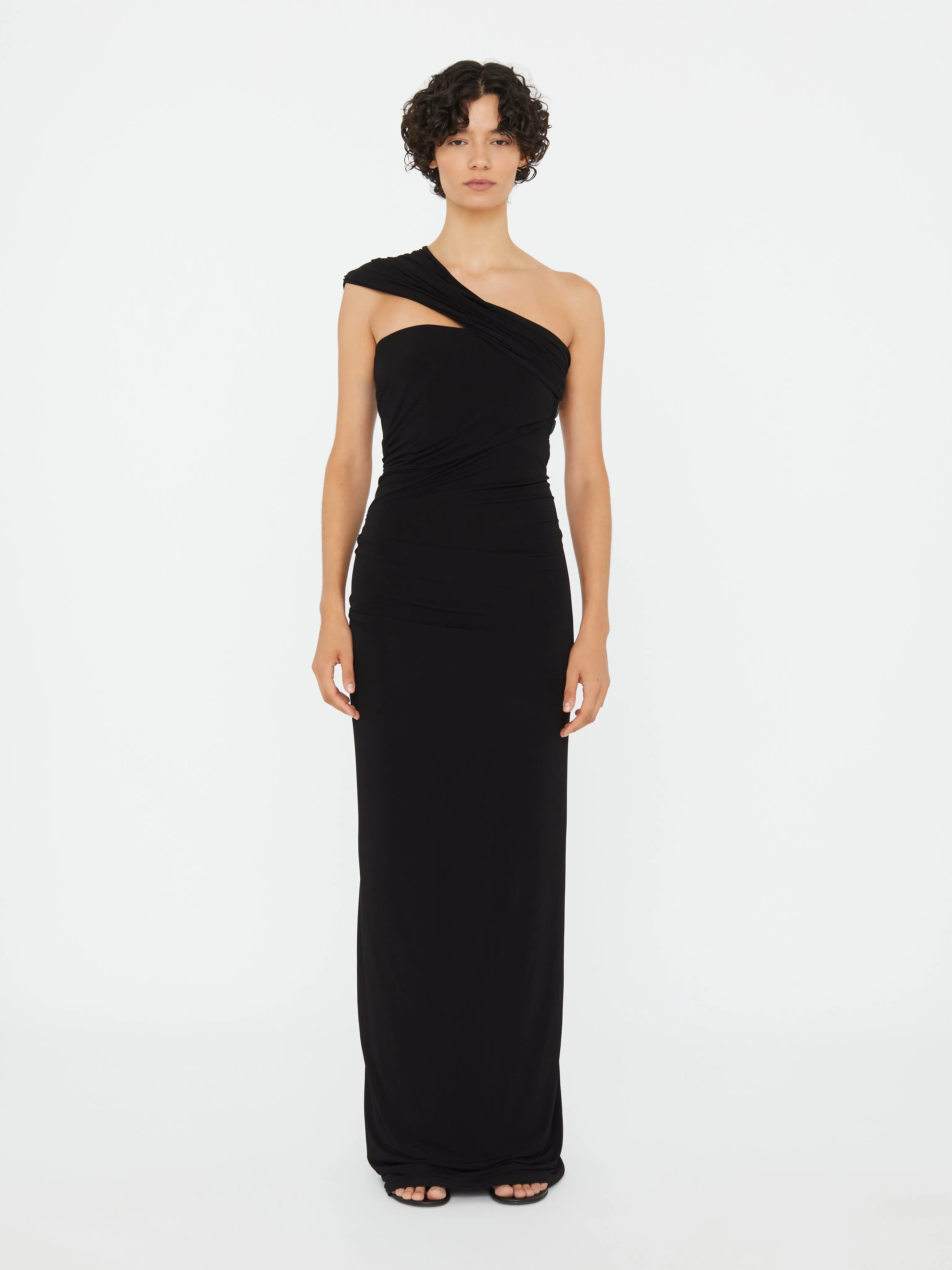 Beach Glass Draped Jersey Strapless Dress sold by Christopher Esber