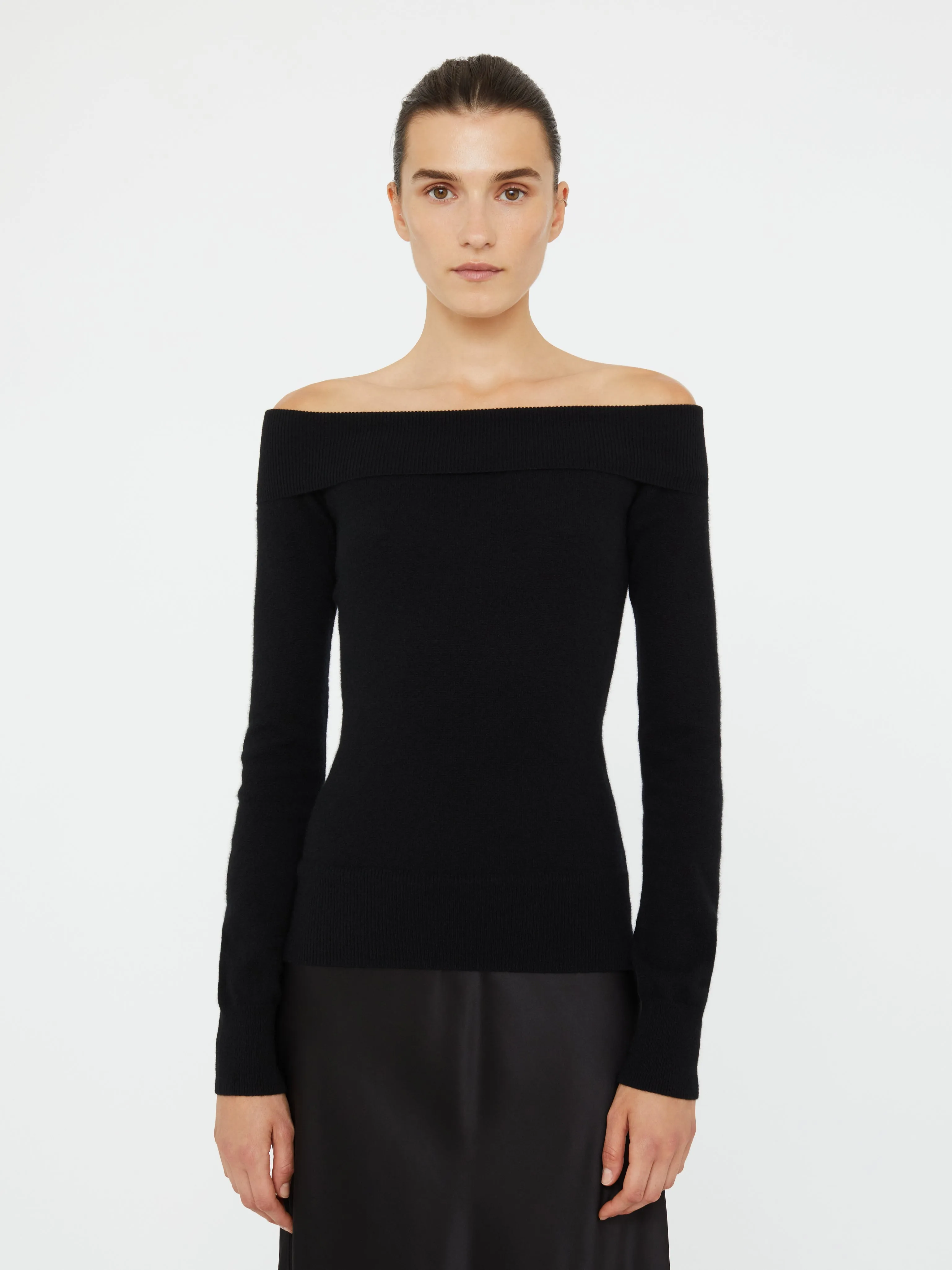 Shoulderless Cashmere Monument Dress sold by Christopher Esber product image thumbnail 3