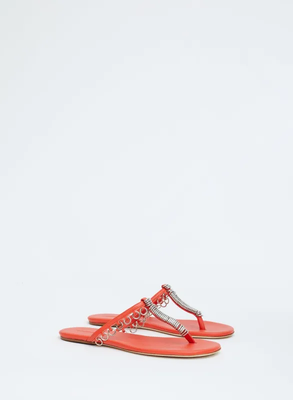 Pierced Flip Flop sold by Christopher Esber