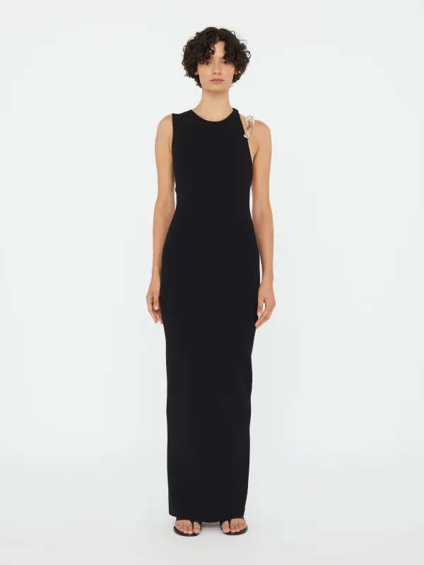 Encased Nature Resin Knit Column Dress sold by Christopher Esber