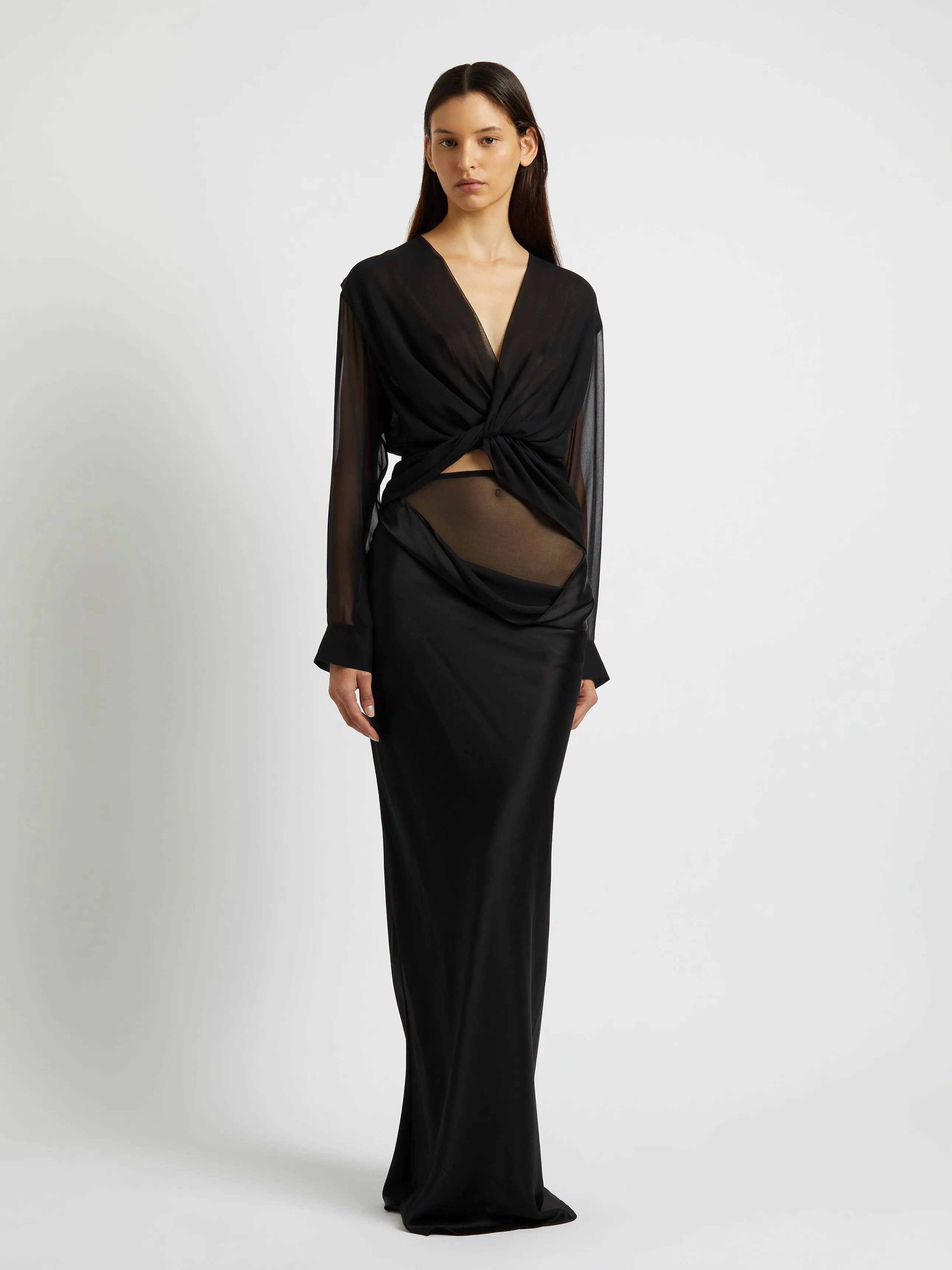 Silk Springs Twist Front Top sold by Christopher Esber product image thumbnail 5