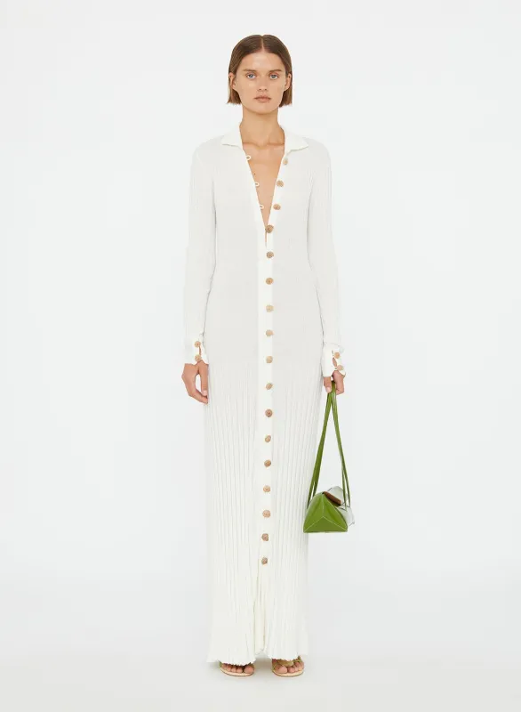 Sundial Shell Knit Cardigan Dress sold by Christopher Esber