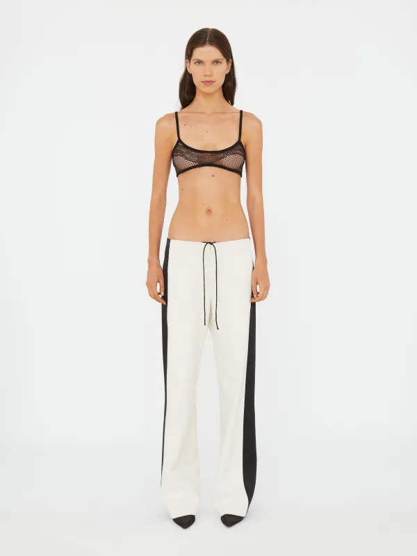 Tuxedo Contrast Silk Trouser sold by Christopher Esber
