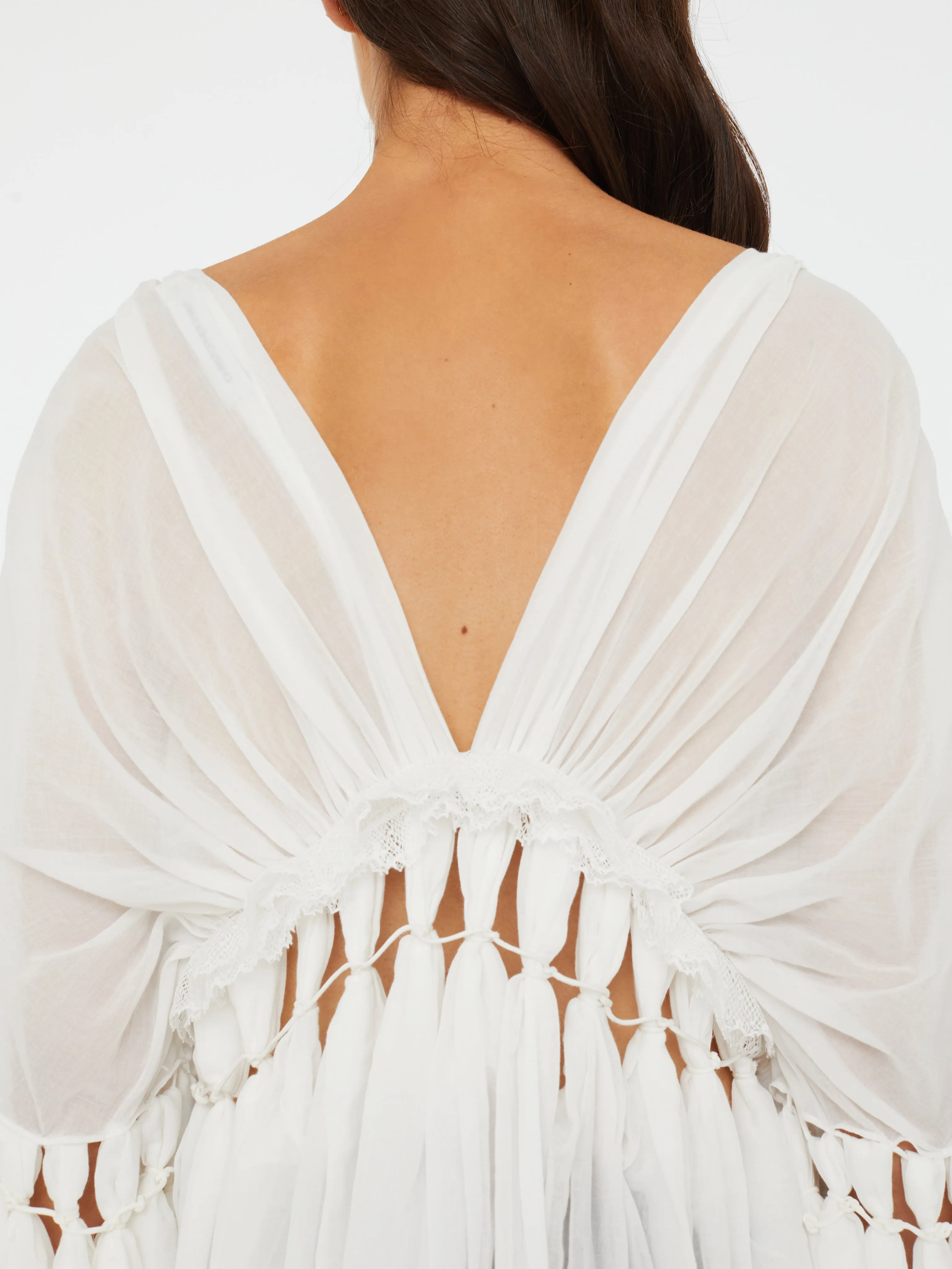 Sirocco Cotton Muslin Dress sold by Christopher Esber product image thumbnail 4