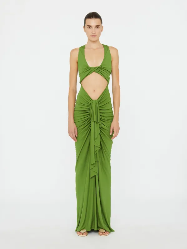 Vivenda Drape Front Dress sold by Christopher Esber