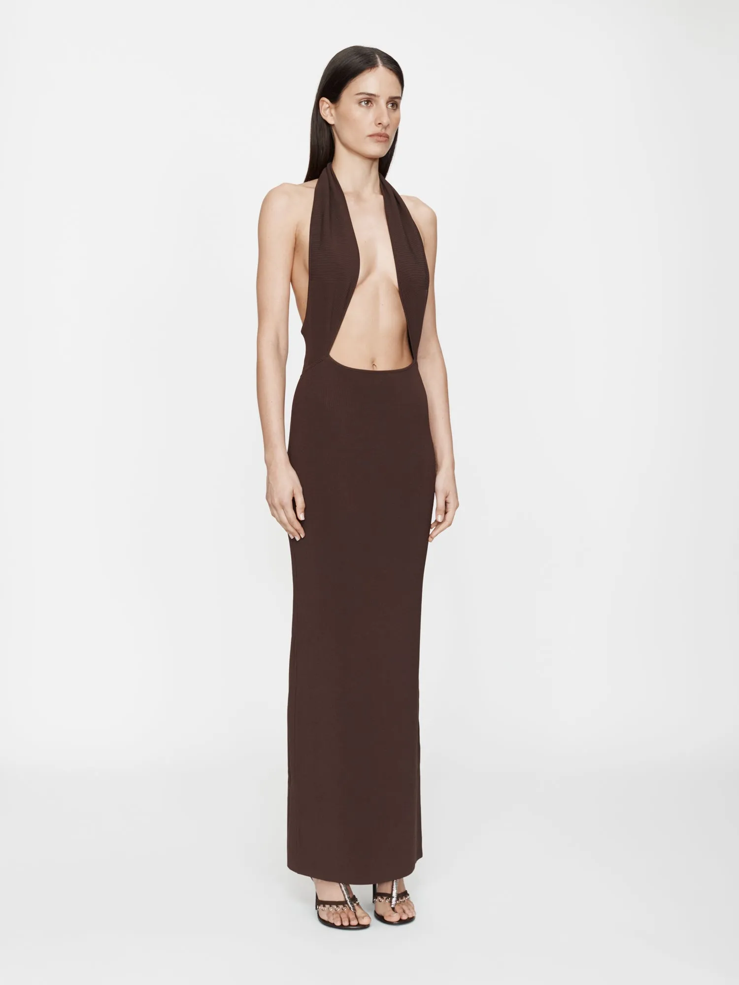 Slope Knit Halter Dress sold by Christopher Esber product image thumbnail 4