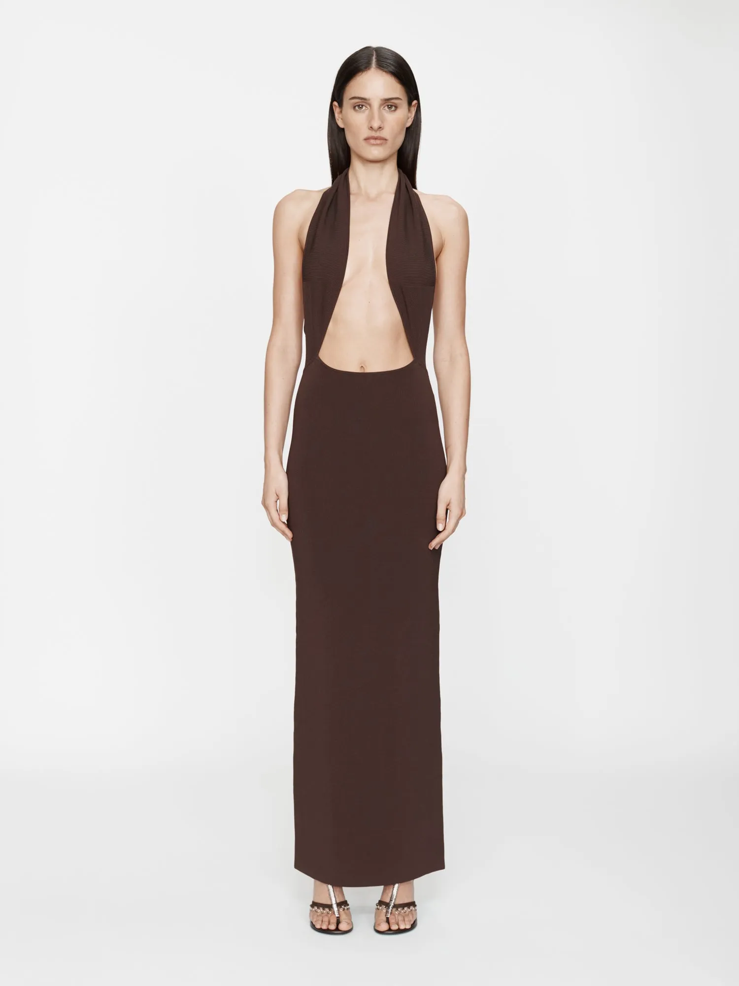Slope Knit Halter Dress sold by Christopher Esber product image thumbnail 3