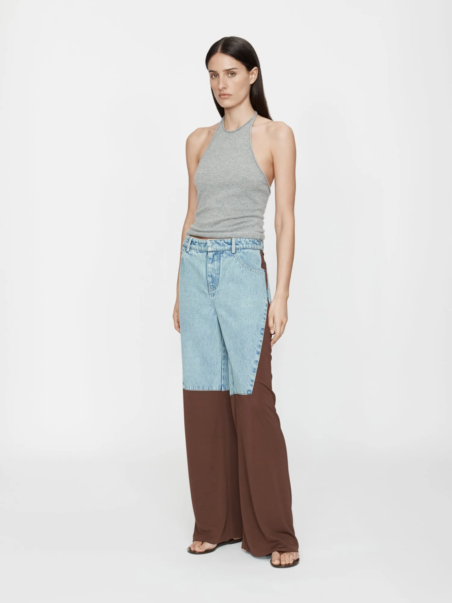 Taped Denim Jersey Jean sold by Christopher Esber product image thumbnail 2