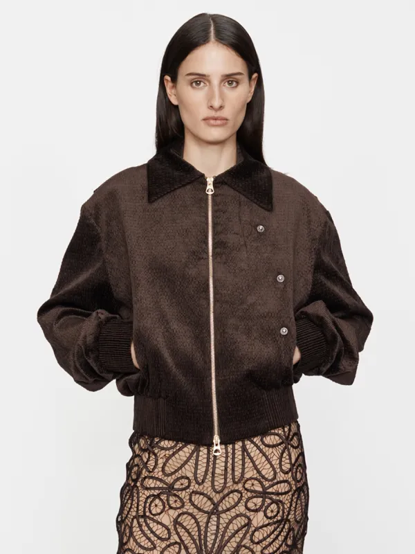 Lapped Flight Corduroy Bomber Jacket sold by Christopher Esber