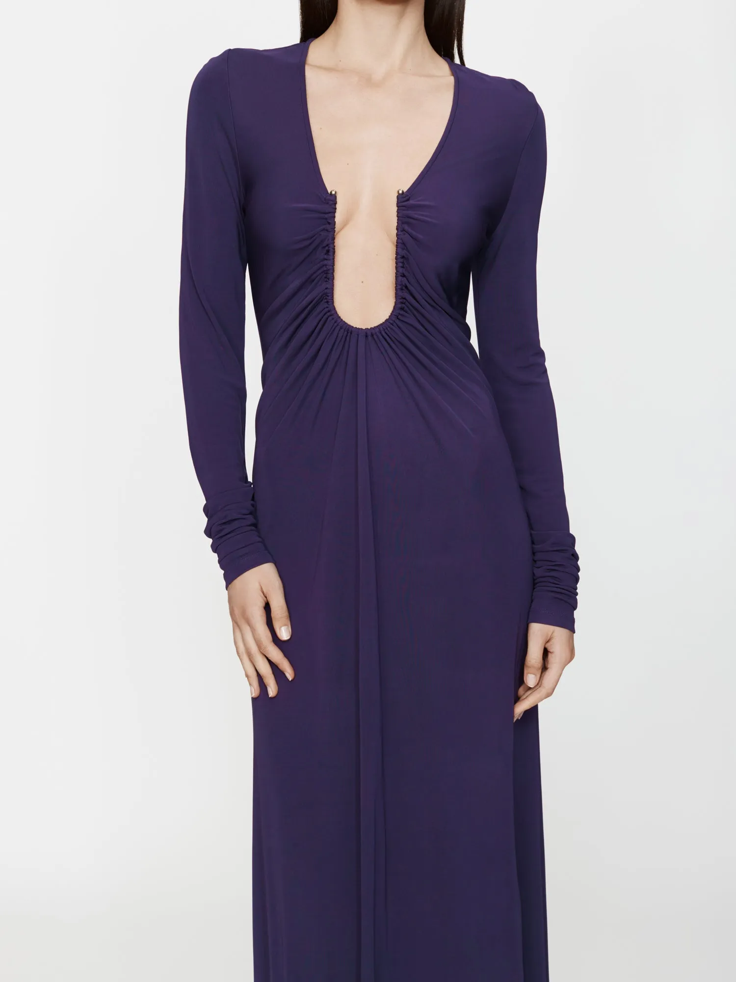 Arced Palm Long Sleeve Dress sold by Christopher Esber product image thumbnail 2
