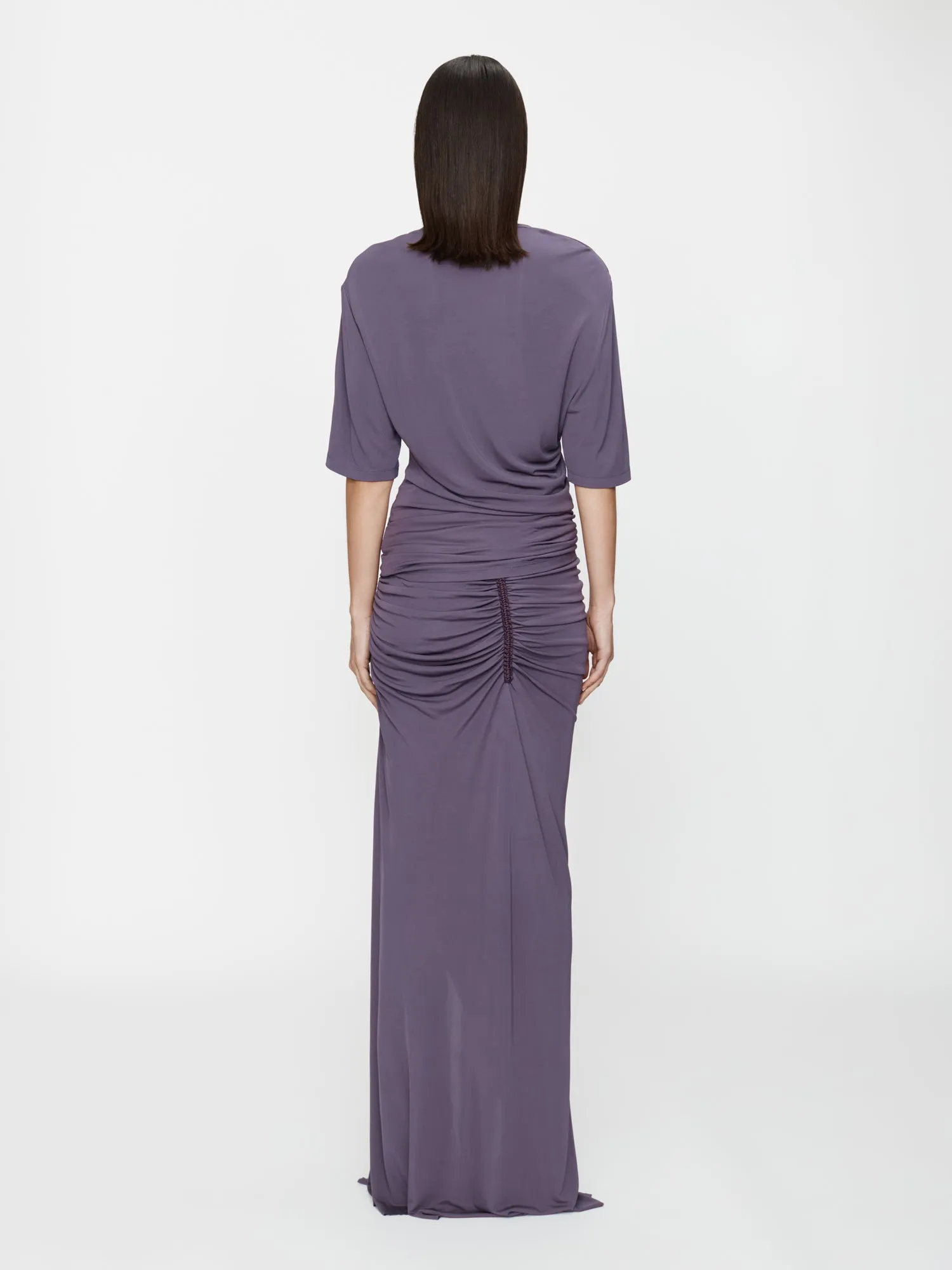 Shibari Jersey Ruche Skirt sold by Christopher Esber product image thumbnail 4