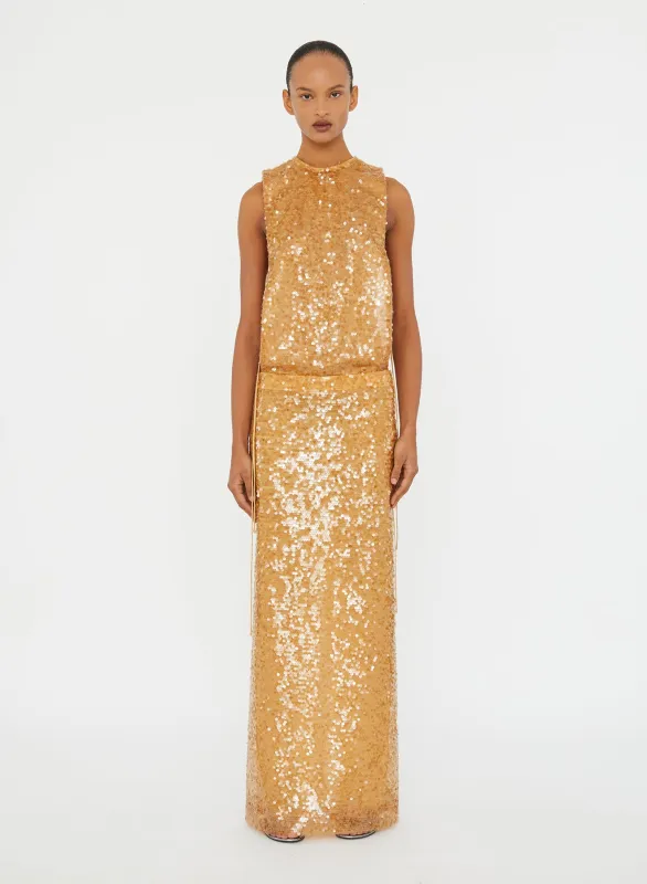 Illuminate Sequin Separation Gown sold by Christopher Esber
