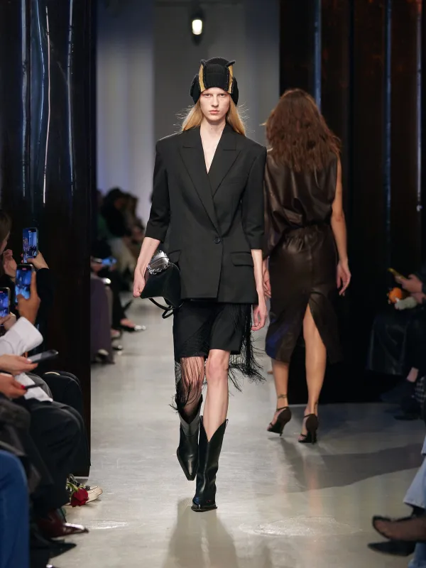 Didion Tailored Crop Sleeve Blazer sold by Christopher Esber