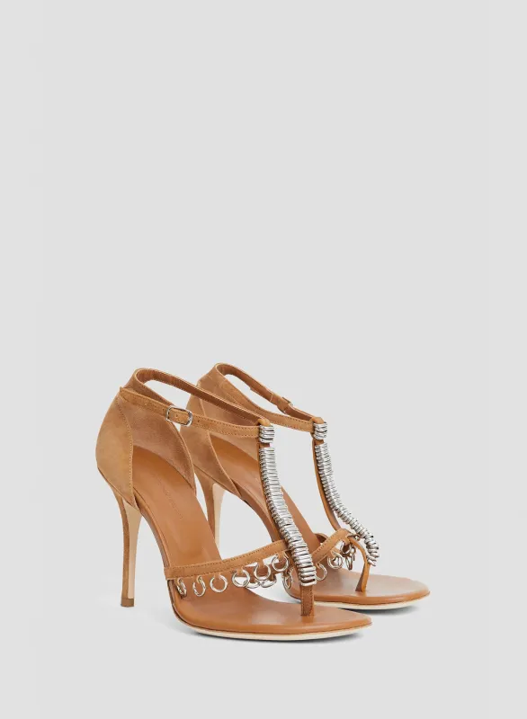 Ludo Pierced Suede Heel sold by Christopher Esber