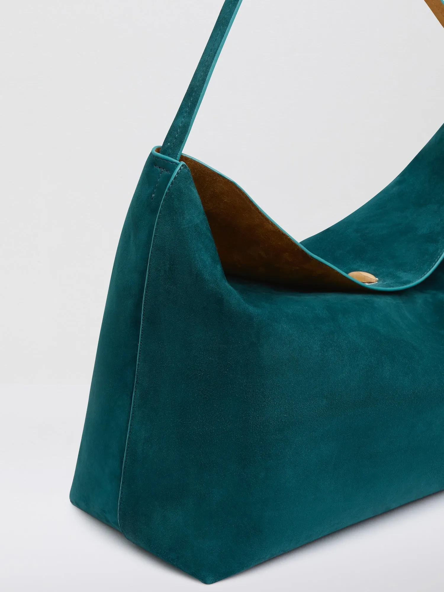 Turnlock Suede Grande Shoulder Bag sold by Christopher Esber product image thumbnail 2