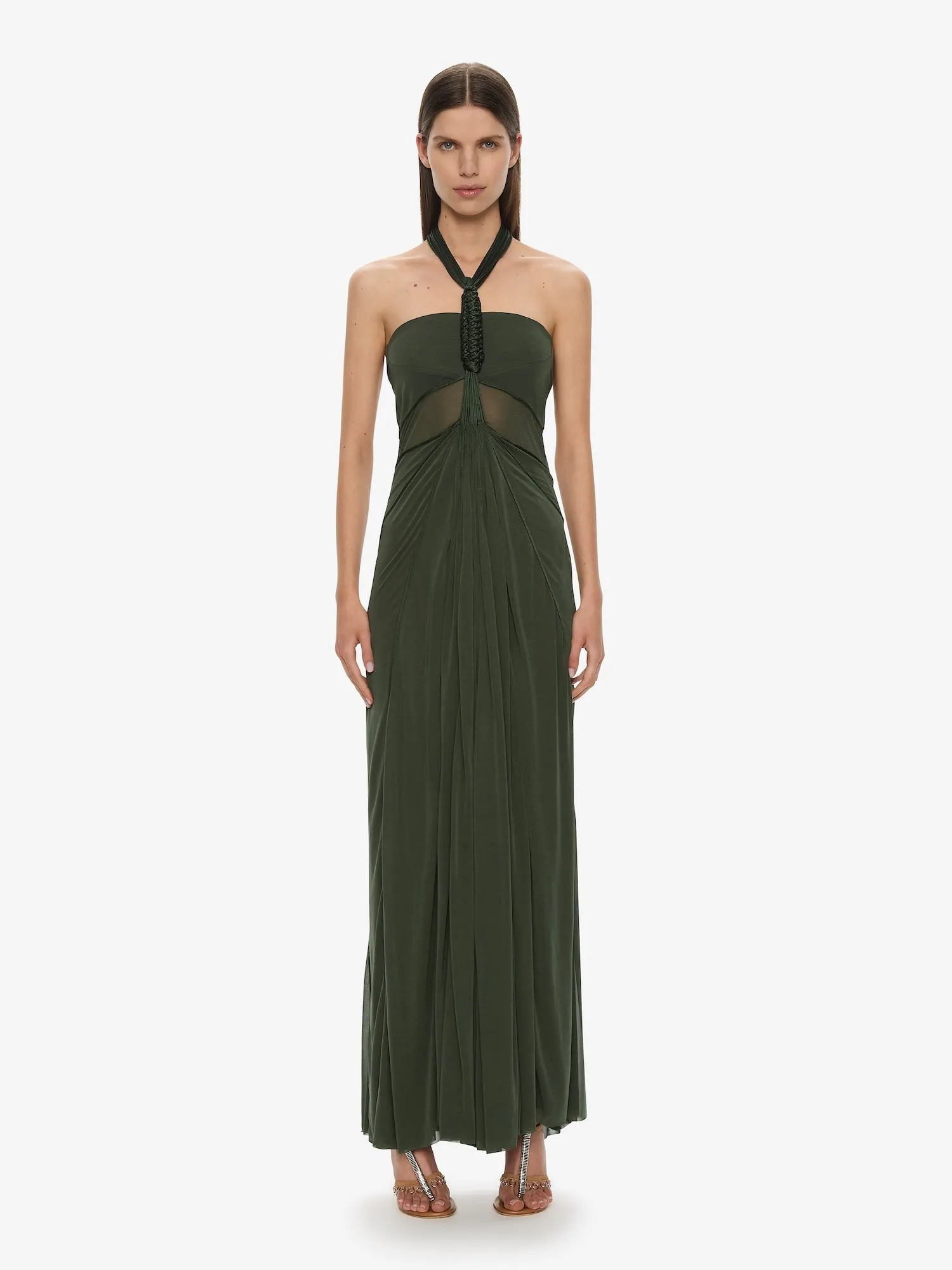 Solea Corded Halter Dress sold by Christopher Esber