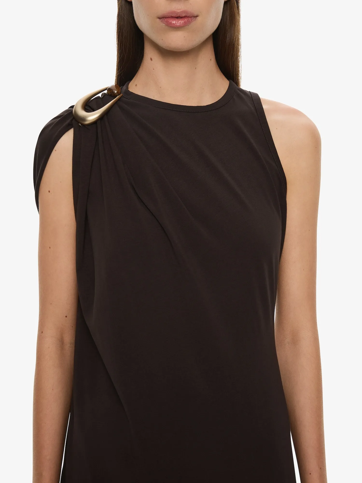 Stone Pin Column Tee Dress sold by Christopher Esber product image thumbnail 2