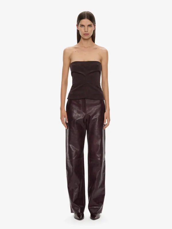 Corduroy Sculptured Bustier sold by Christopher Esber