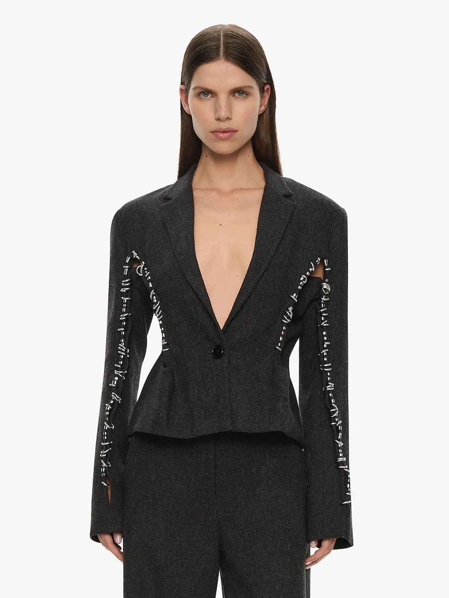 Palmas Pierced Blazer sold by Christopher Esber