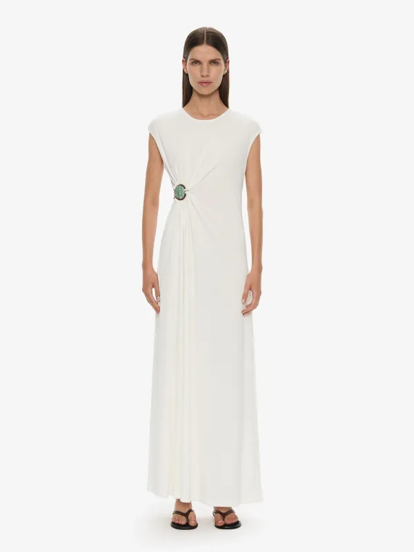 Mineral Stone Ruched Tank Dress sold by Christopher Esber