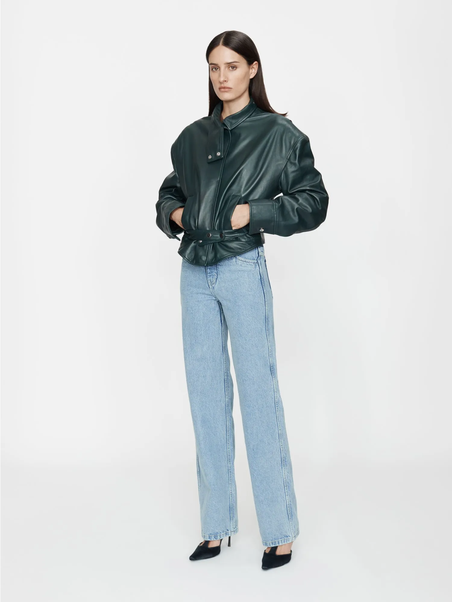 Eddie Leather Jacket sold by Christopher Esber product image thumbnail 4