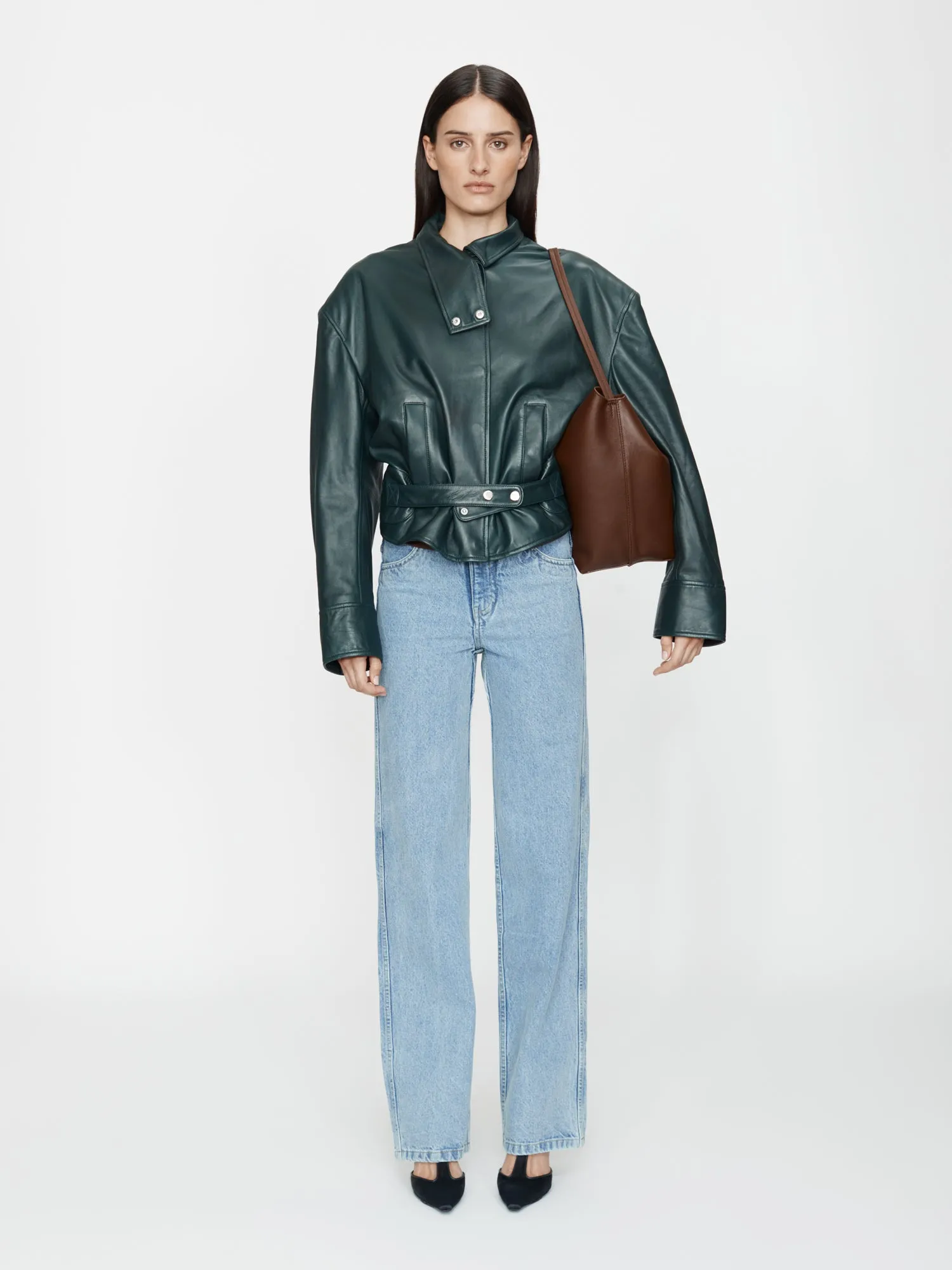 Eddie Leather Jacket sold by Christopher Esber product image thumbnail 5