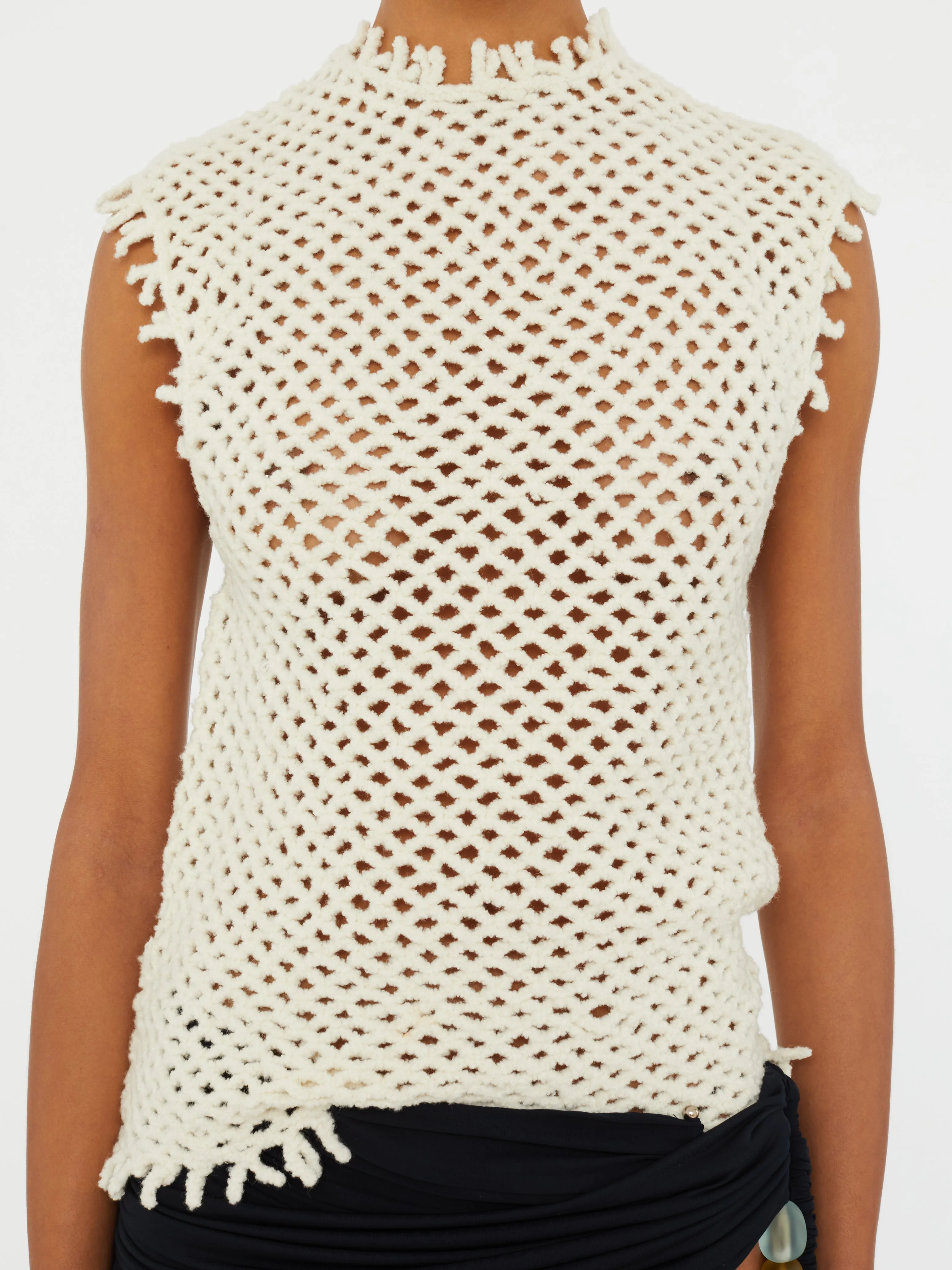 Lattice Knit Tank sold by Christopher Esber product image thumbnail 4