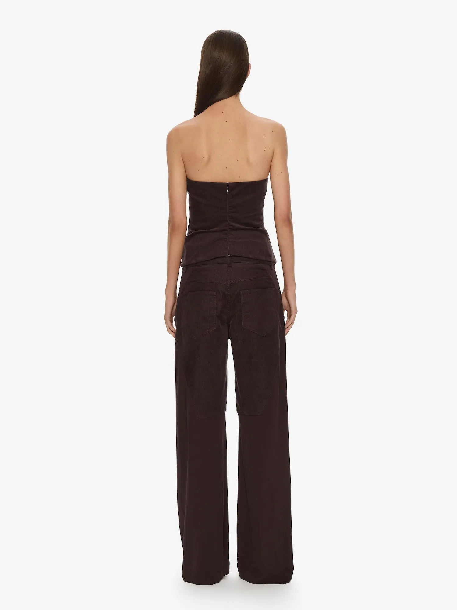 Taped Corduroy Jersey Jean sold by Christopher Esber product image thumbnail 4