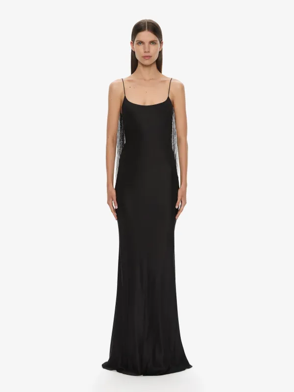 Lattice Lace Silk Gown sold by Christopher Esber