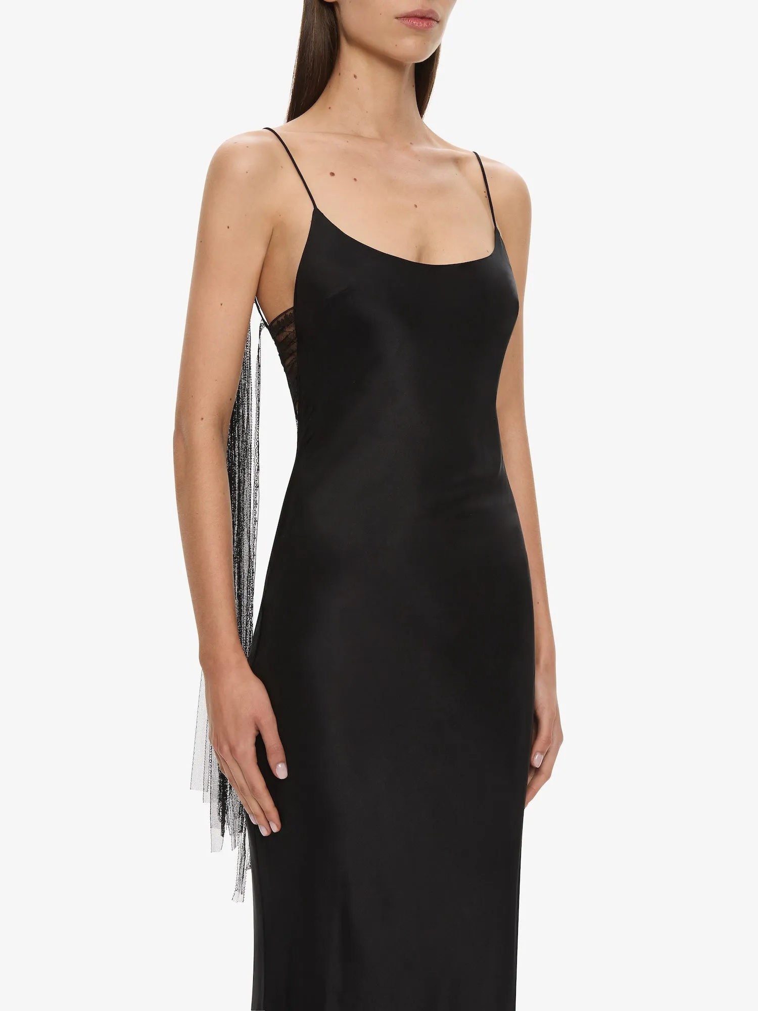 Lattice Lace Silk Gown sold by Christopher Esber product image thumbnail 4