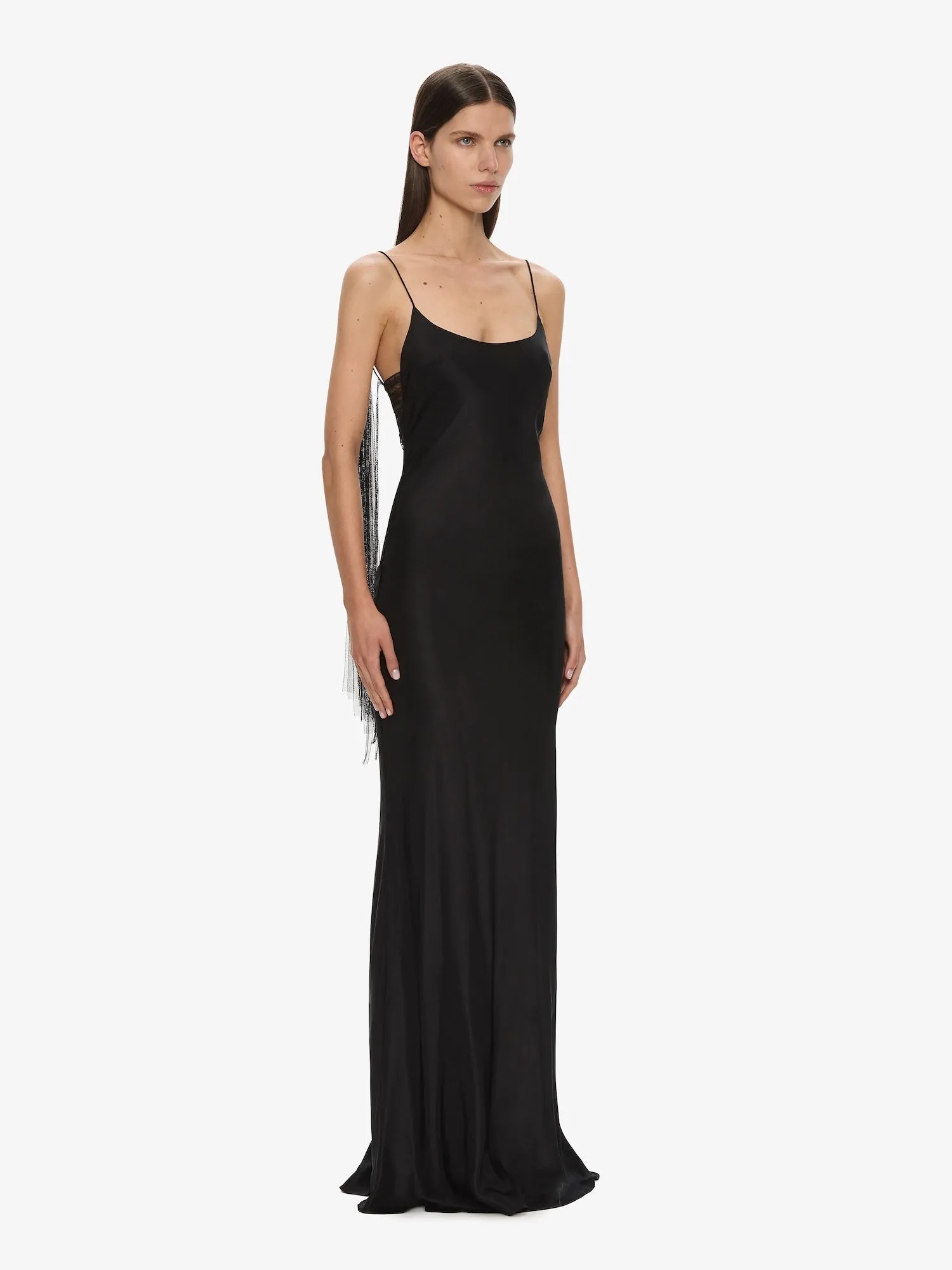 Lattice Lace Silk Gown sold by Christopher Esber product image thumbnail 3