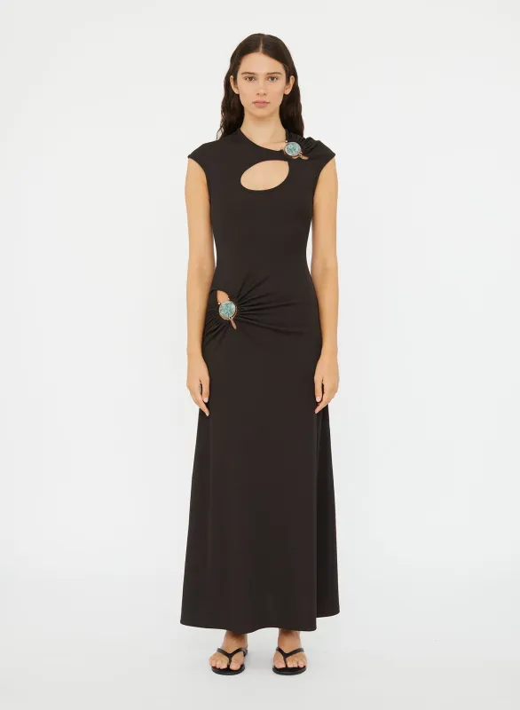 Mineral Stone Hollow Tee Dress sold by Christopher Esber