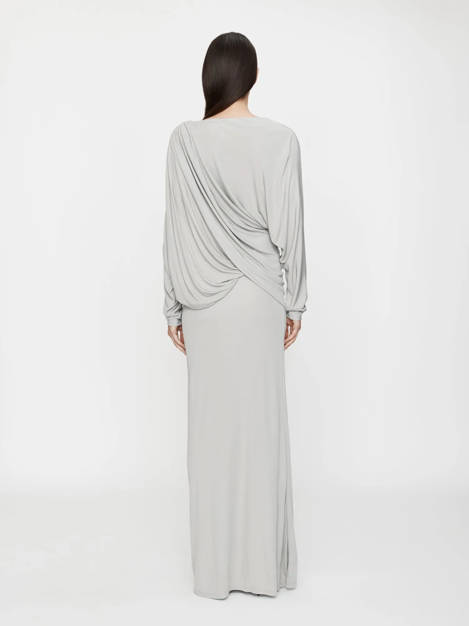 Encased Nature Resin Draped Jersey Dress sold by Christopher Esber product image thumbnail 4