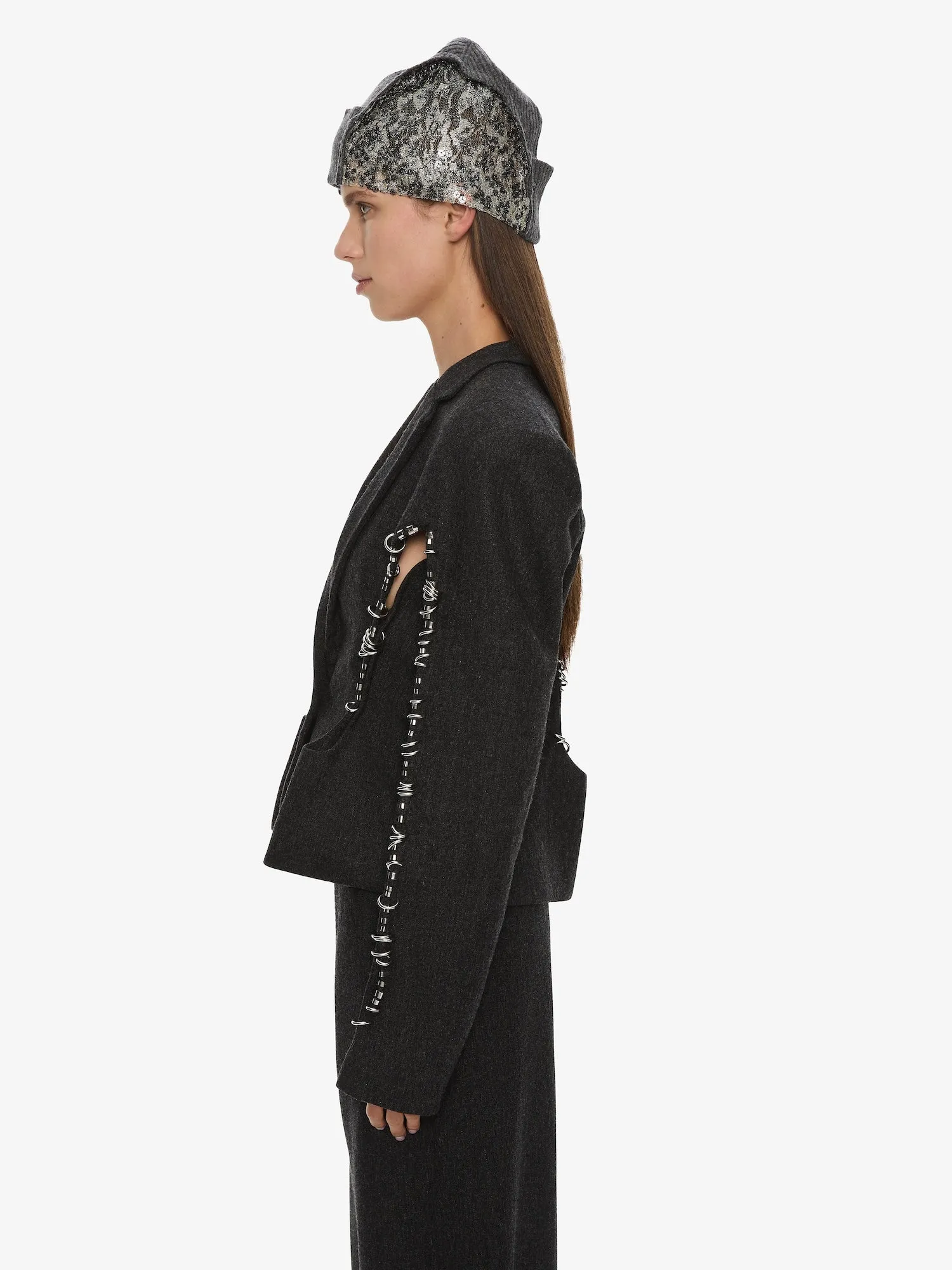 Deconstruct Sequin Beanie sold by Christopher Esber product image thumbnail 3