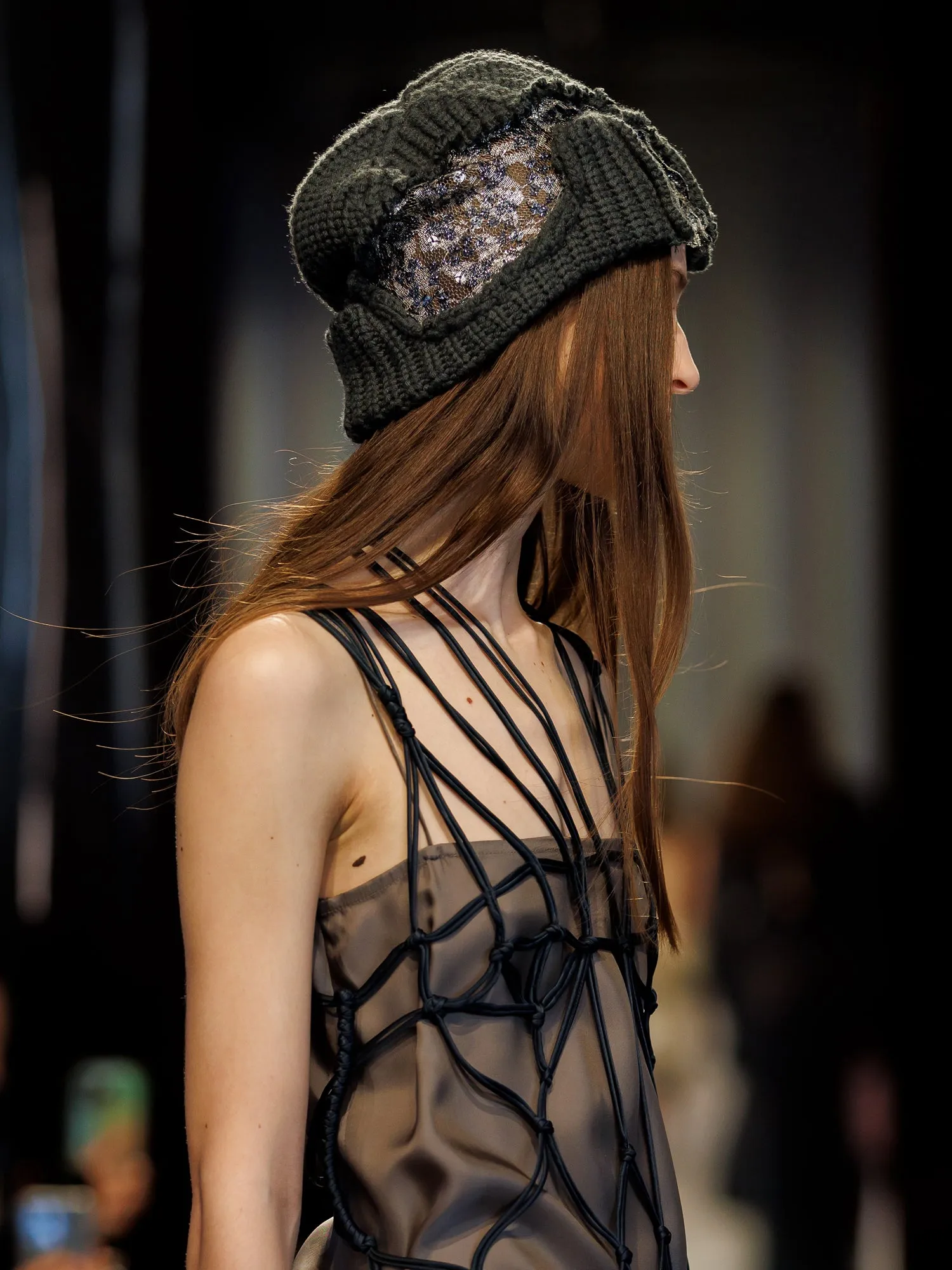 Deconstruct Sequin Beanie sold by Christopher Esber product image thumbnail 5