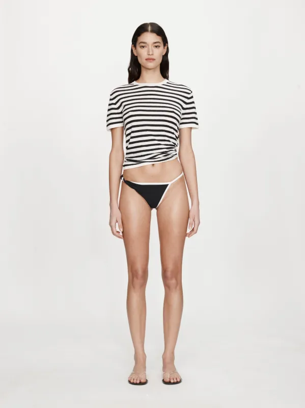 Onda Twisted Lycra High Brief sold by Christopher Esber