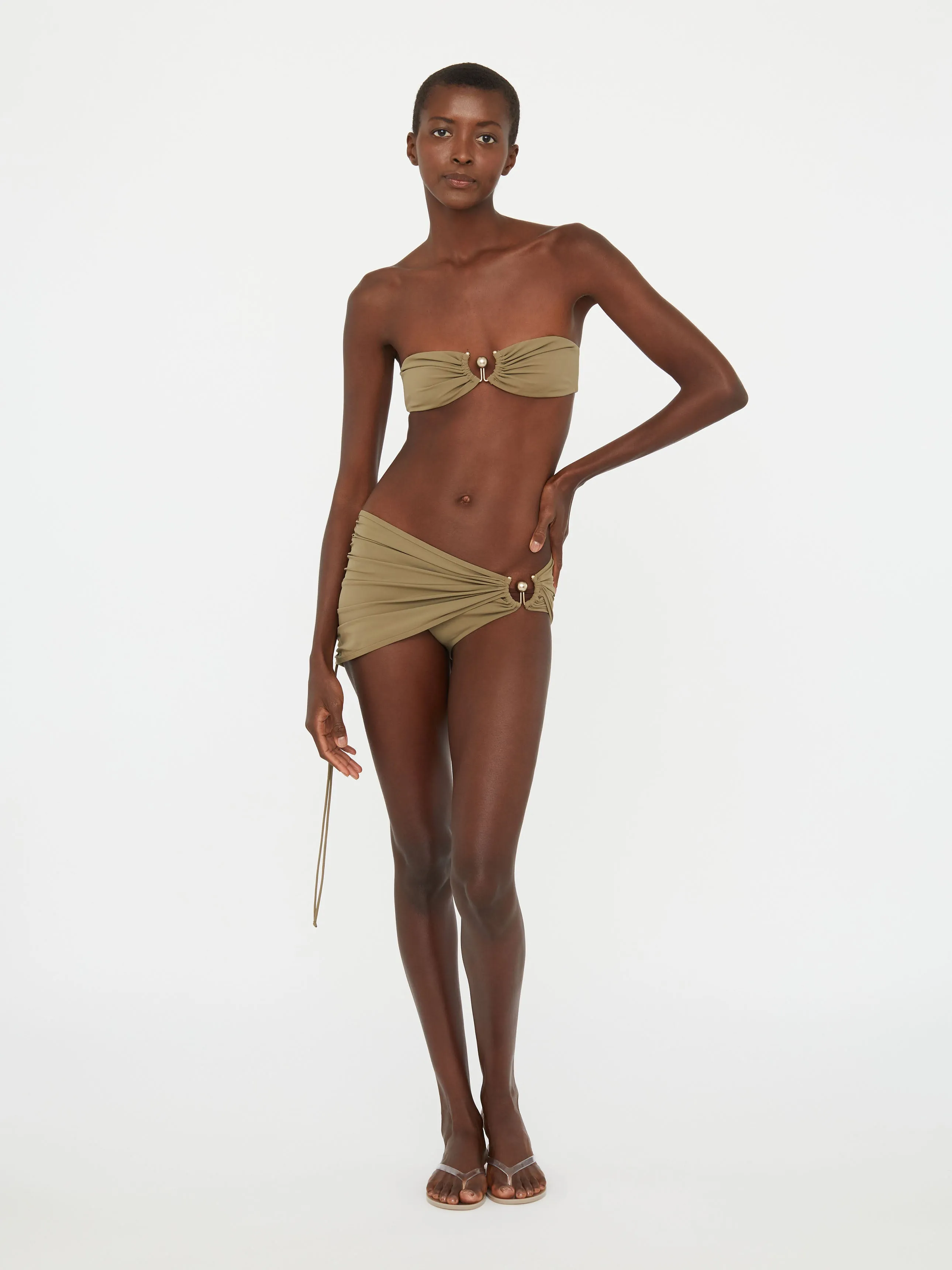 Ruched Prong Bandeau sold by Christopher Esber product image thumbnail 5