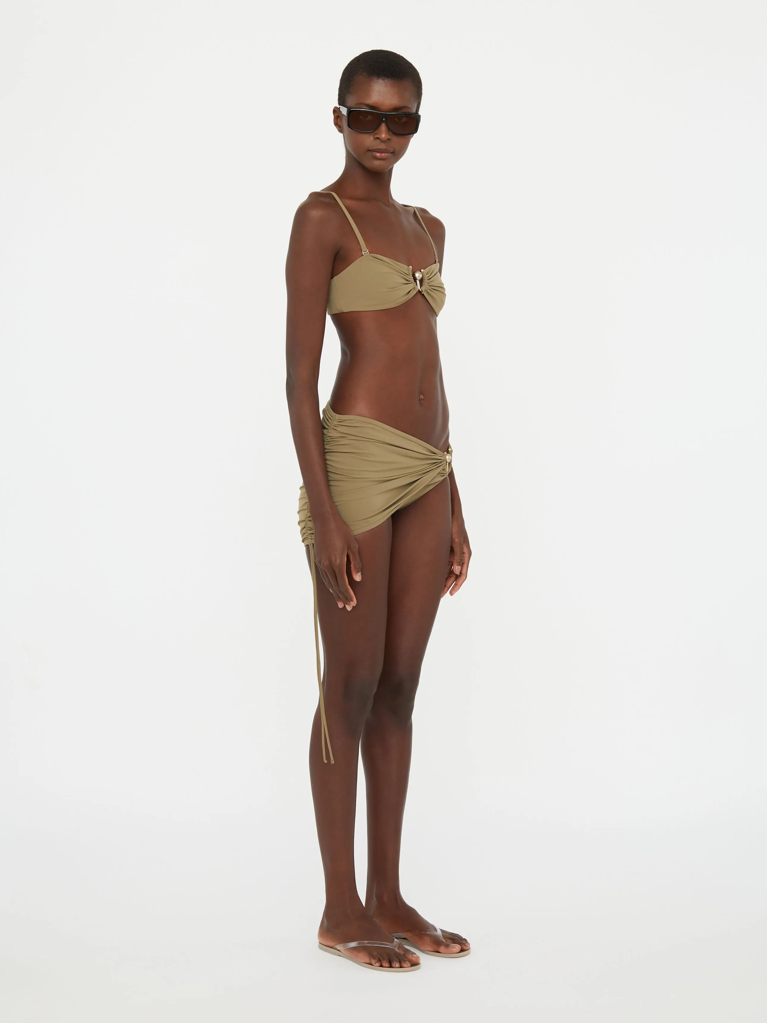 Ruched Prong Bandeau sold by Christopher Esber product image thumbnail 3