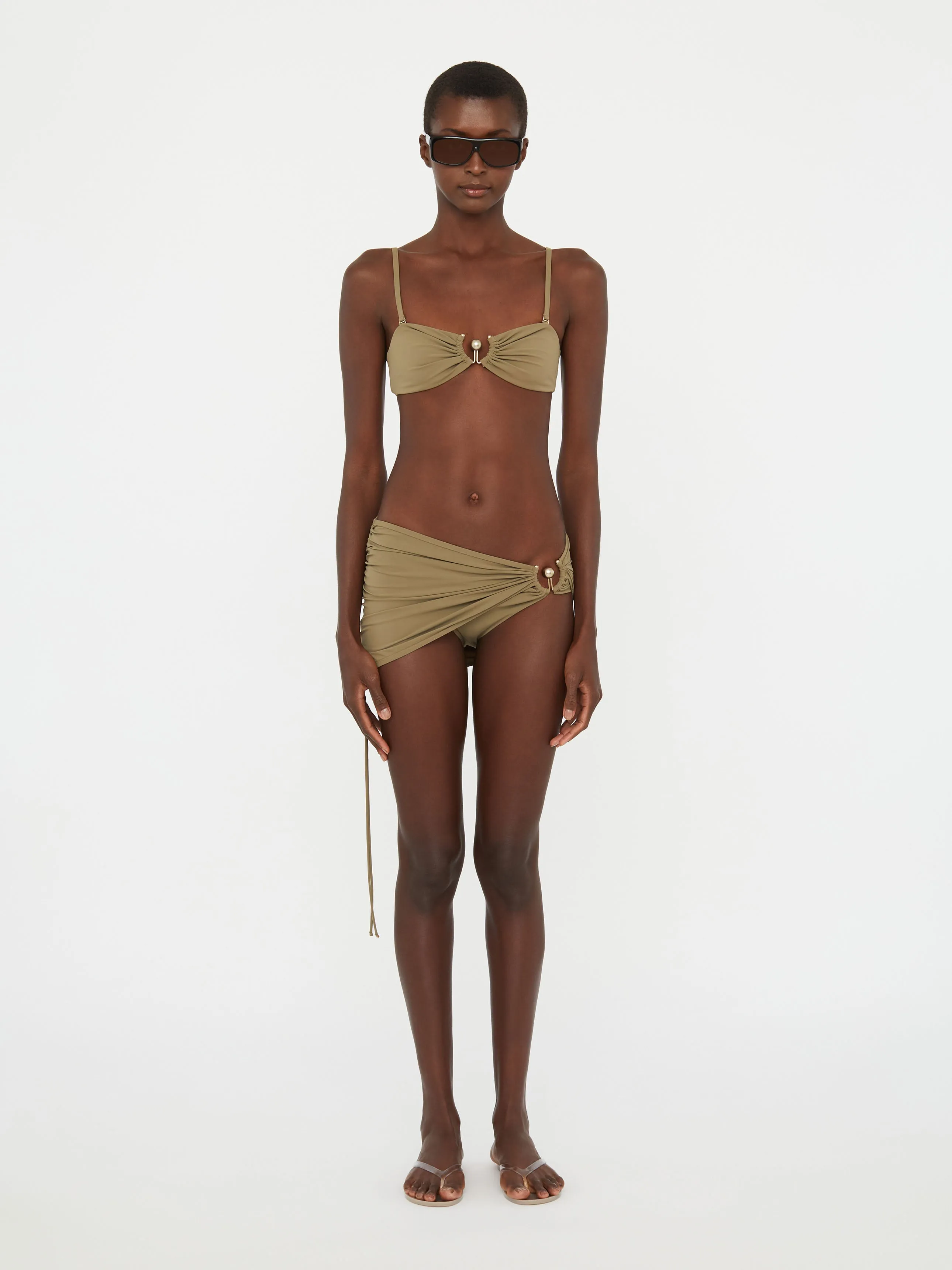 Ruched Prong Bandeau sold by Christopher Esber product image thumbnail 2