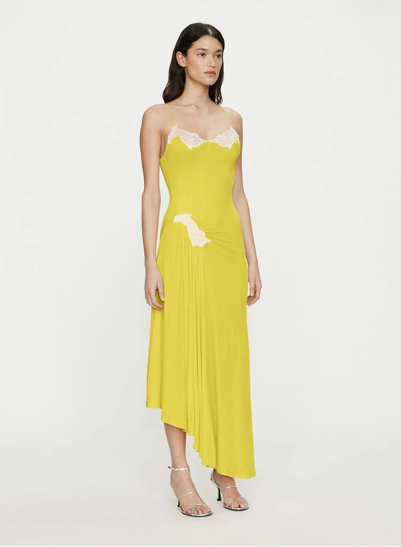 Delphin Lace Rib Cami Dress sold by Christopher Esber product image thumbnail 3