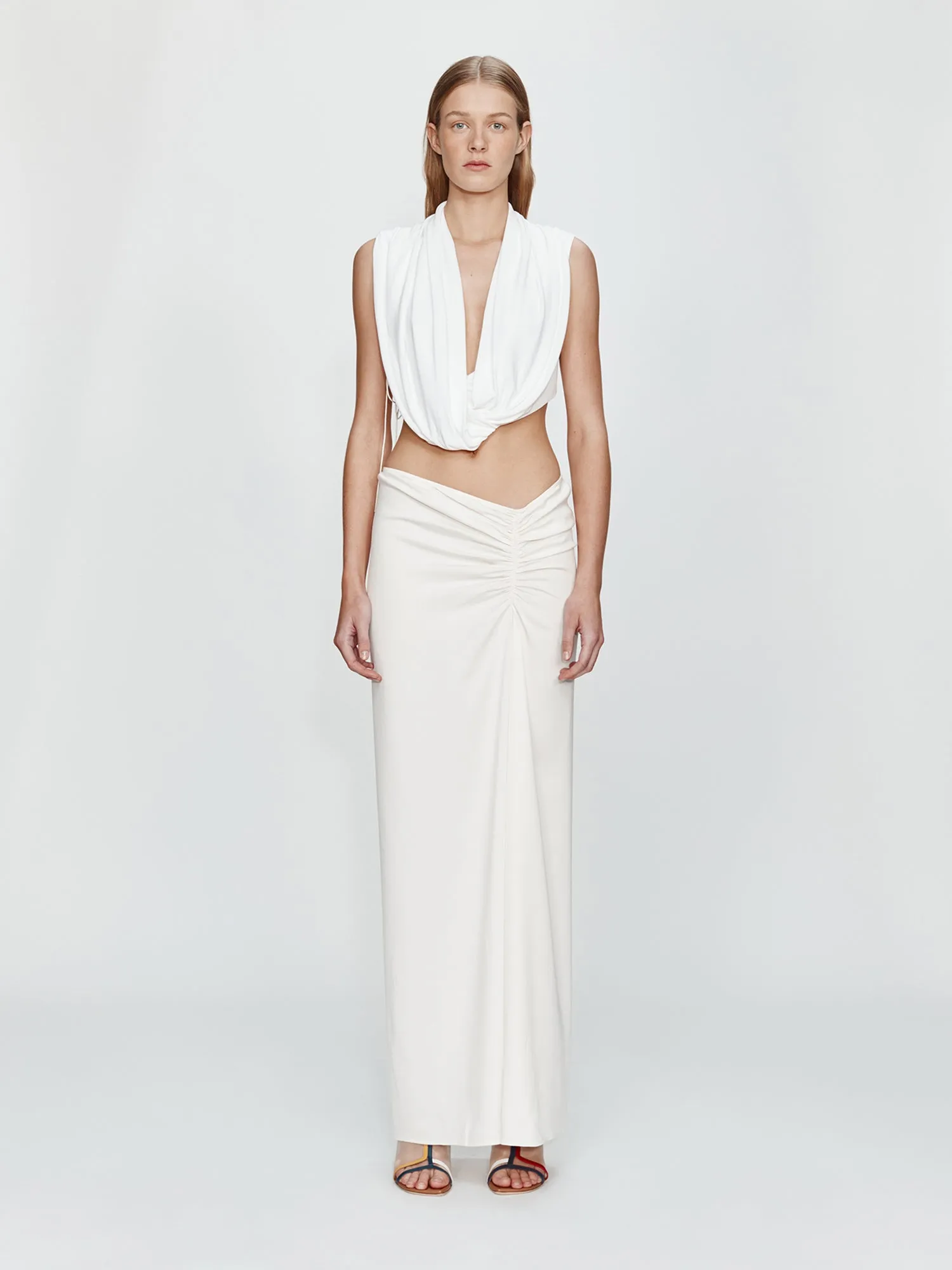 Interlock Jersey Drape Top sold by Christopher Esber product image thumbnail 2