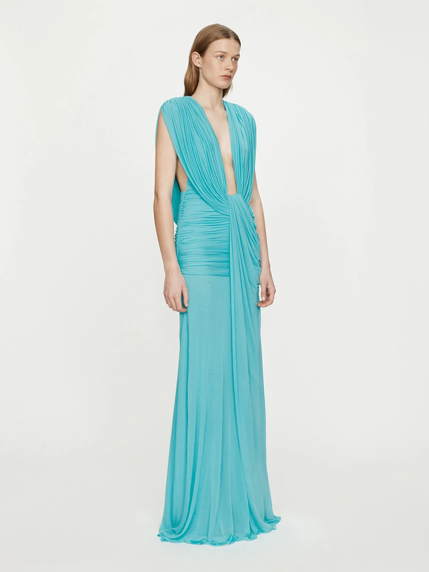 Ripple Drape Gown sold by Christopher Esber product image thumbnail 3
